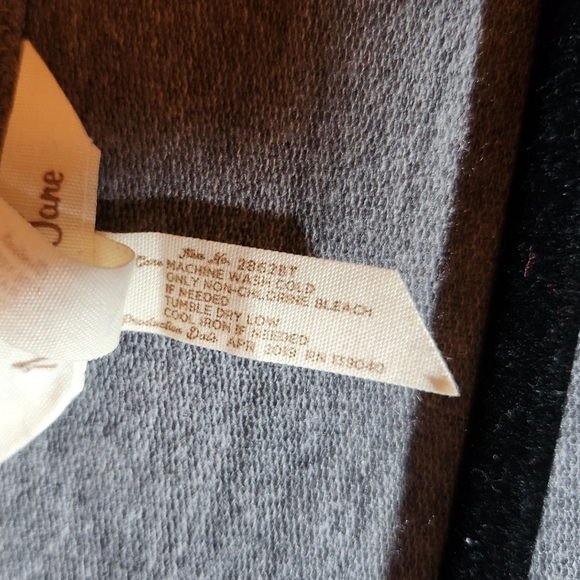 Matilda Jane | Count It Out Vest Grey Waterfall Cardigan w/ Pockets Women's L - Picture 10 of 12